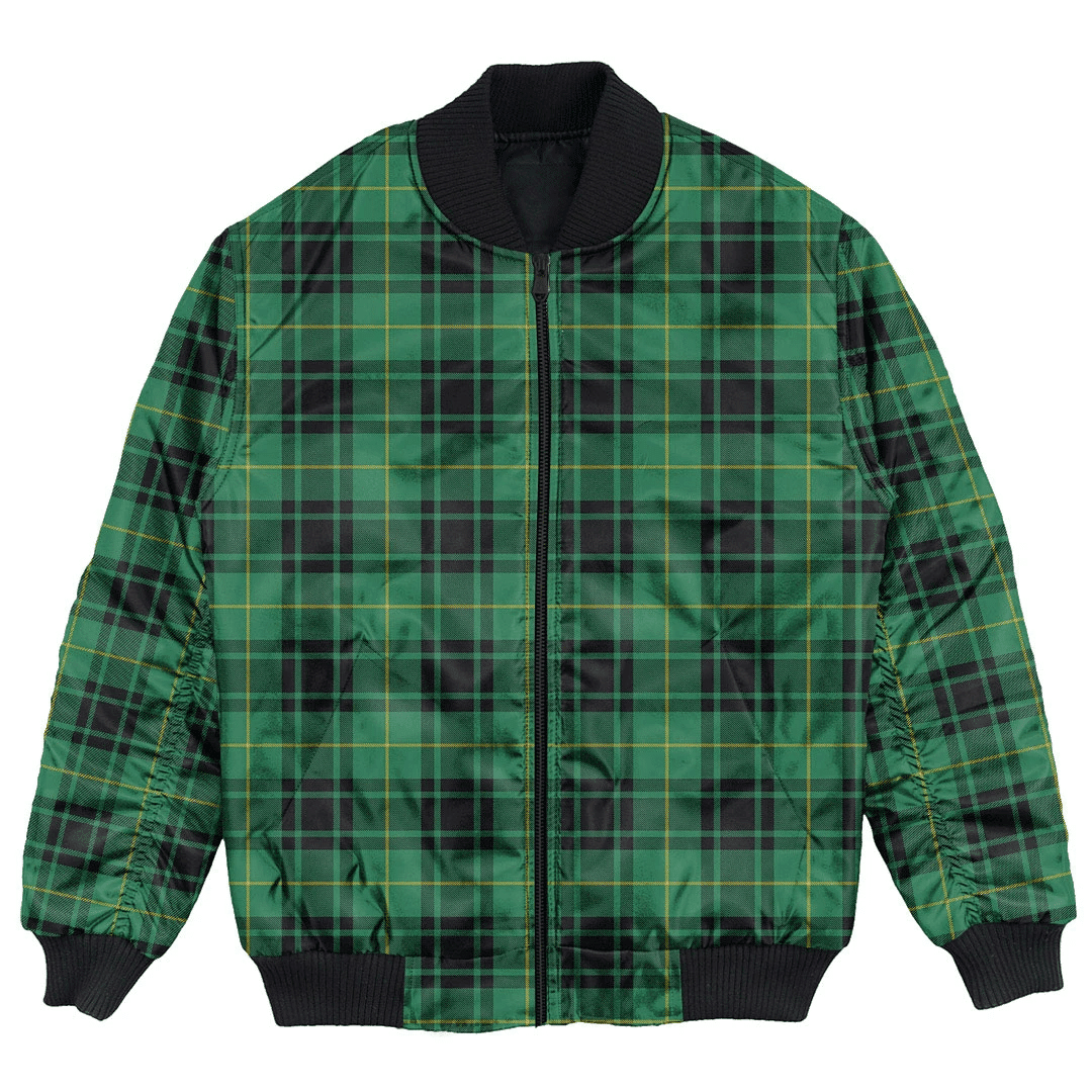 Clan MacArthur Ancient Tartan Clan Bomber Jacket BT32 MacArthur Ancient Tartan Tartan Bomber Jacket   