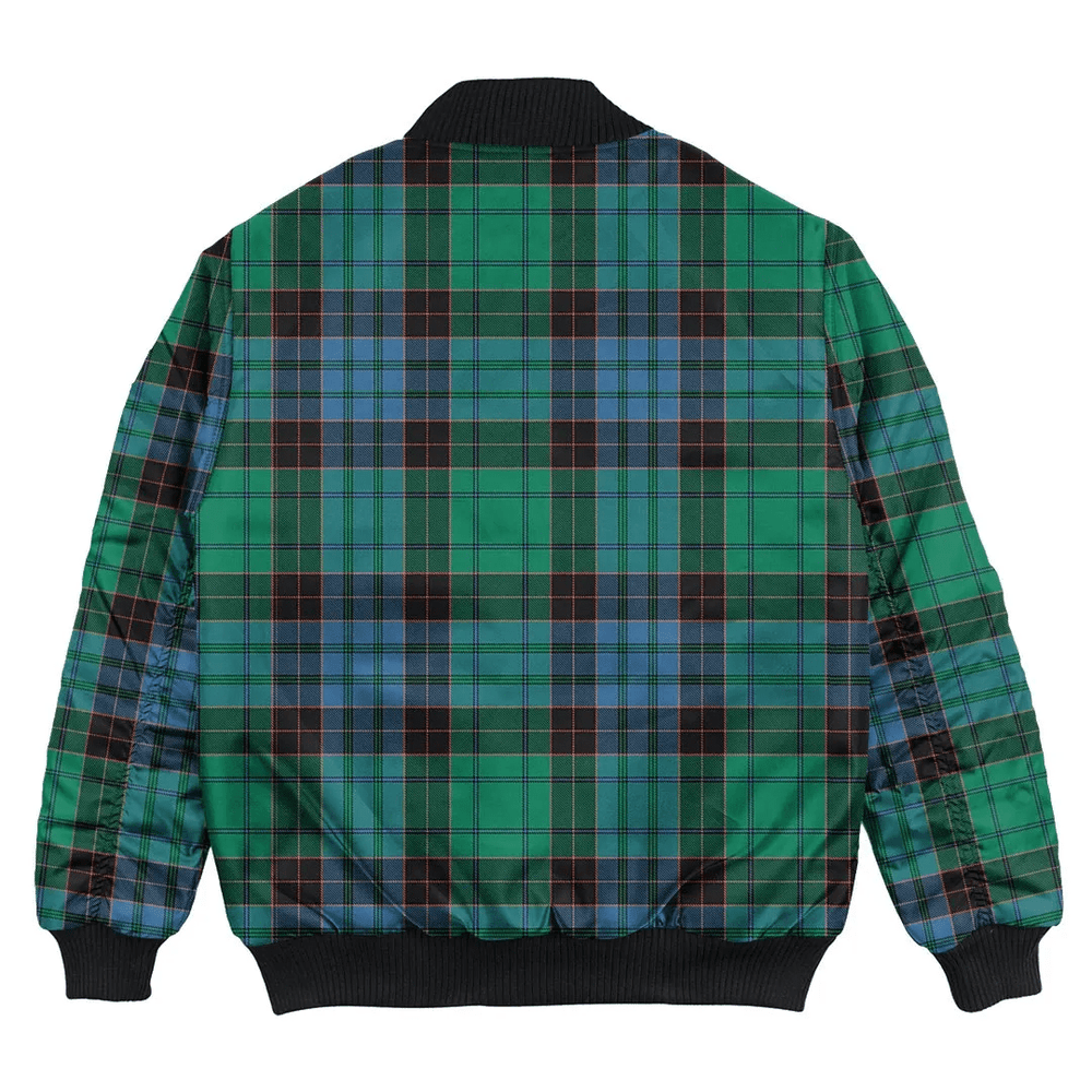 Clan Stewart Old Ancient Tartan Clan Bomber Jacket QJ26 Stewart Old Ancient Tartan Tartan Bomber Jacket   