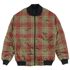 Clan MacGillivray Hunting Ancient Tartan Clan Bomber Jacket OM68 MacGillivray Hunting Ancient Tartan Tartan Bomber Jacket   