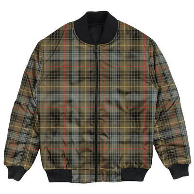 Clan Stewart Hunting Weathered Tartan Clan Bomber Jacket CX82