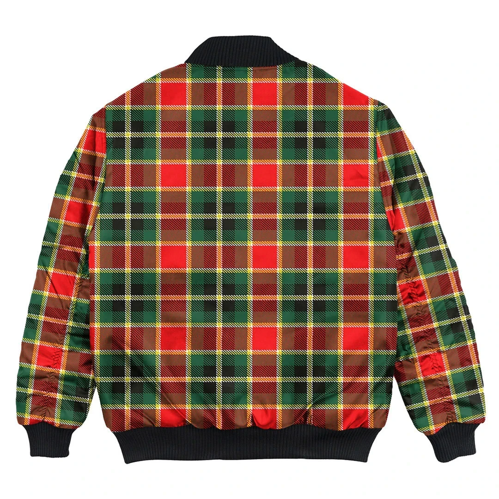 Clan MacLachlan Hunting Modern Tartan Clan Bomber Jacket FR50 MacLachlan Hunting Modern Tartan Tartan Bomber Jacket   