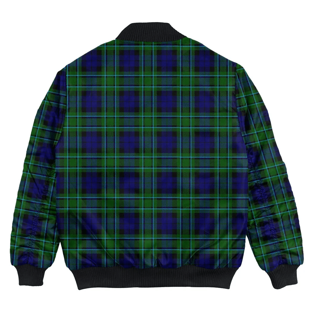 Clan MacCallum Modern Tartan Clan Bomber Jacket WA83 MacCallum Modern Tartan Tartan Bomber Jacket   