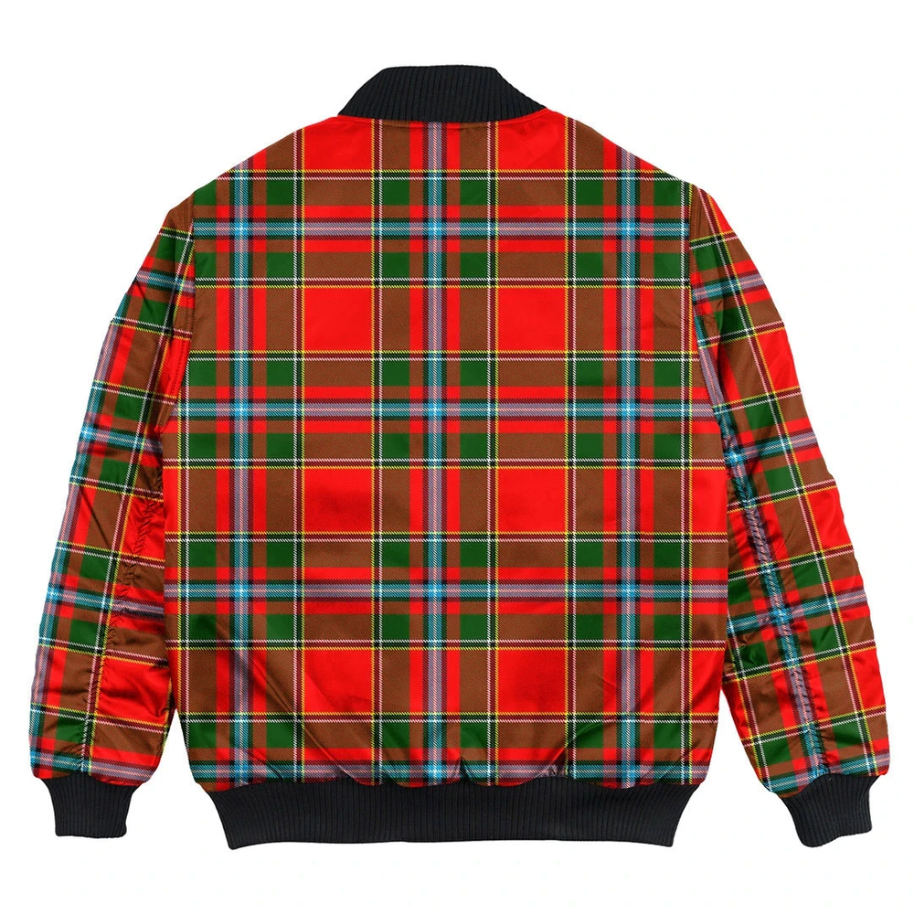 Clan Drummond of Perth Tartan Clan Bomber Jacket SU34 Drummond of Perth Tartan Tartan Bomber Jacket   