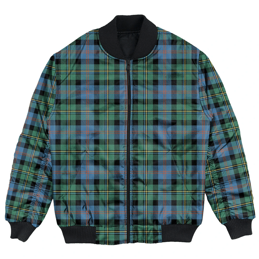 Clan Malcolm Ancient Tartan Clan Bomber Jacket JQ77 Malcolm Ancient Tartan Tartan Bomber Jacket   
