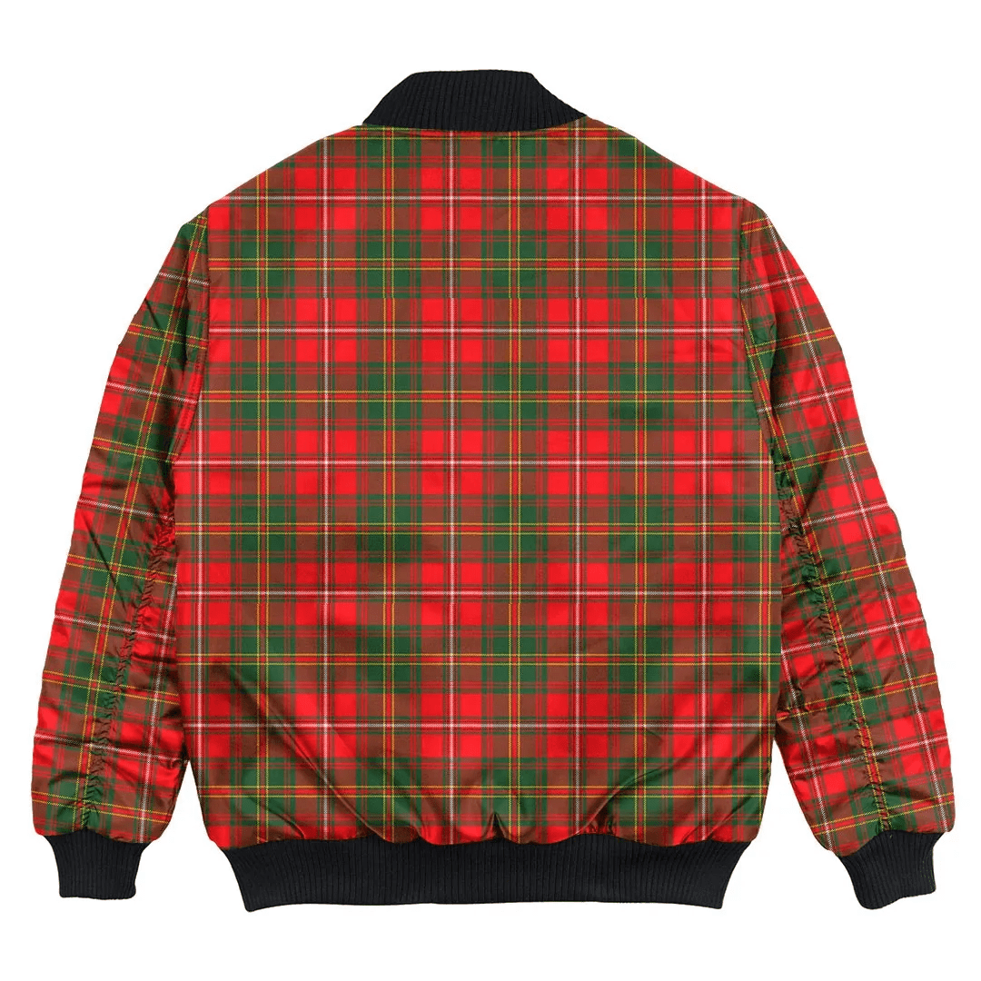 Clan Hay Modern Tartan Bomber Jacket MX74 Hay Modern Tartan Tartan Bomber Jacket   