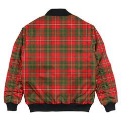 Clan Hay Modern Tartan Bomber Jacket MX74 Hay Modern Tartan Tartan Bomber Jacket   