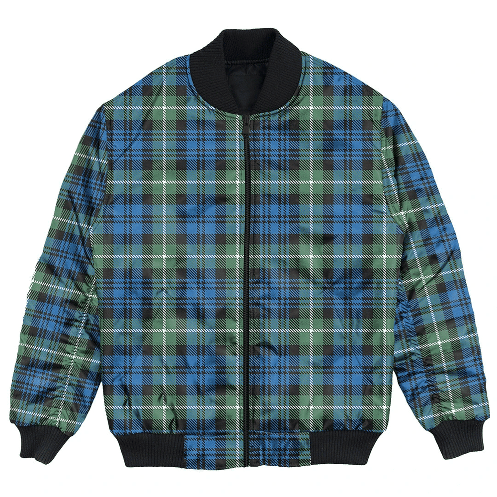 Clan Lamont Ancient Tartan Clan Bomber Jacket BY57 Lamont Ancient Tartan Tartan Bomber Jacket   