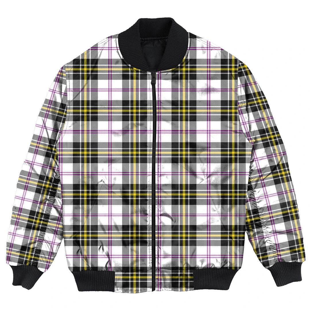 Clan MacPherson Dress Modern Tartan Clan Bomber Jacket XM77 MacPherson Dress Modern Tartan Tartan Bomber Jacket   