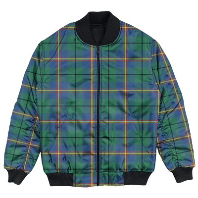Clan Carmichael Ancient Tartan Clan Bomber Jacket TW20