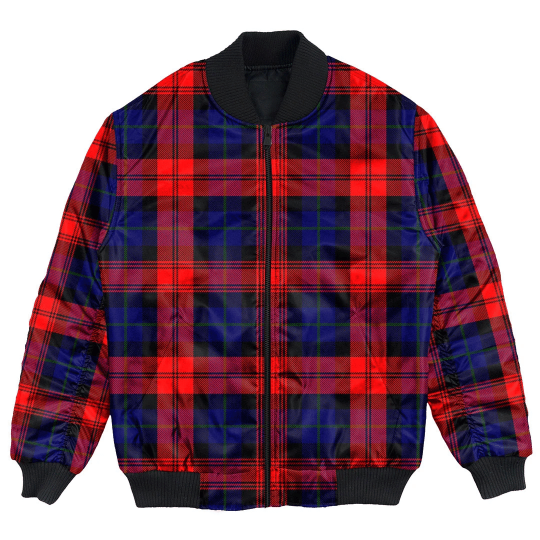 Clan MacLachlan Modern Tartan Clan Bomber Jacket FW50 MacLachlan Modern Tartan Tartan Bomber Jacket   