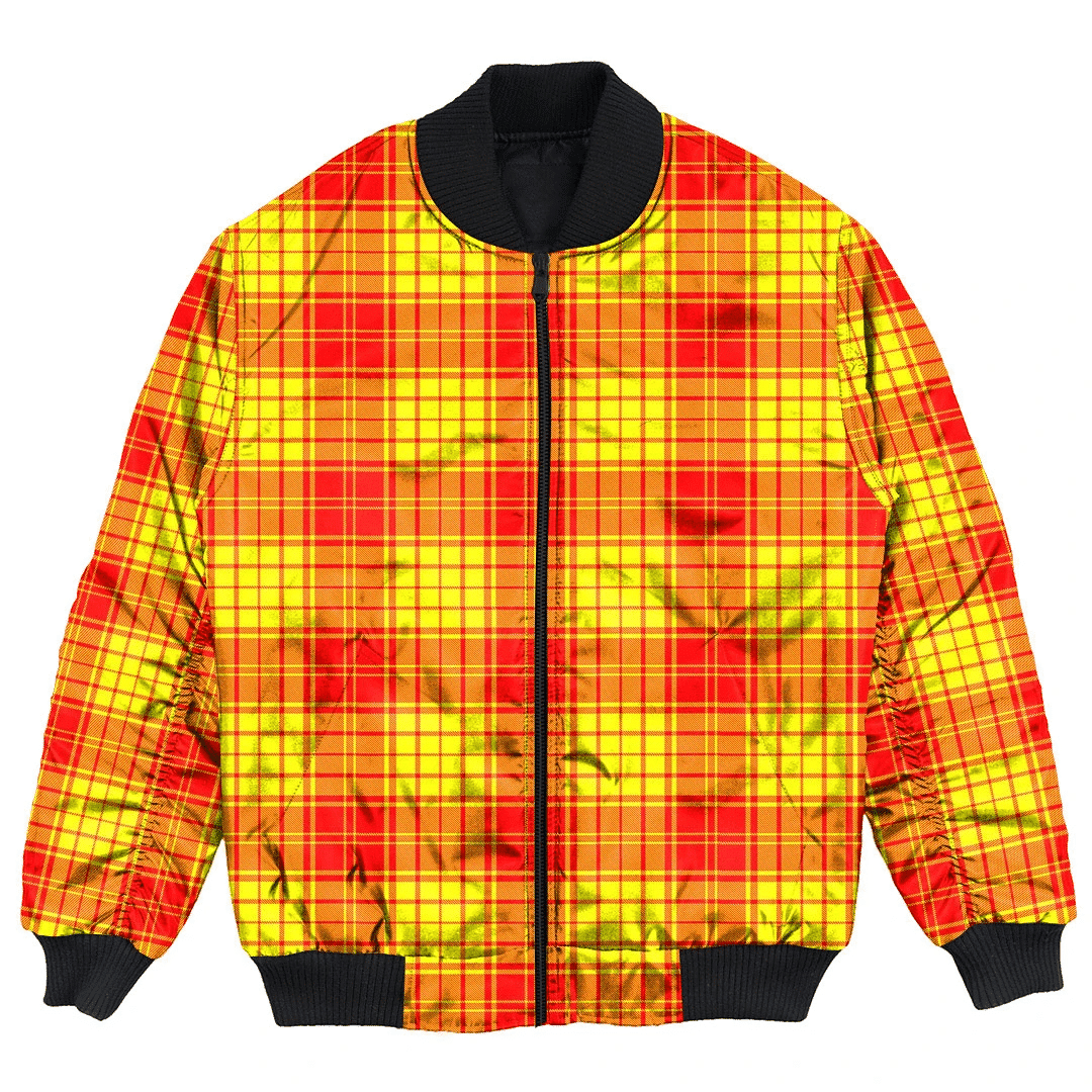 Clan MacLeod of Raasay Tartan Bomber Jacket ZX68 MacLeod of Raasay Tartan Tartan Bomber Jacket   