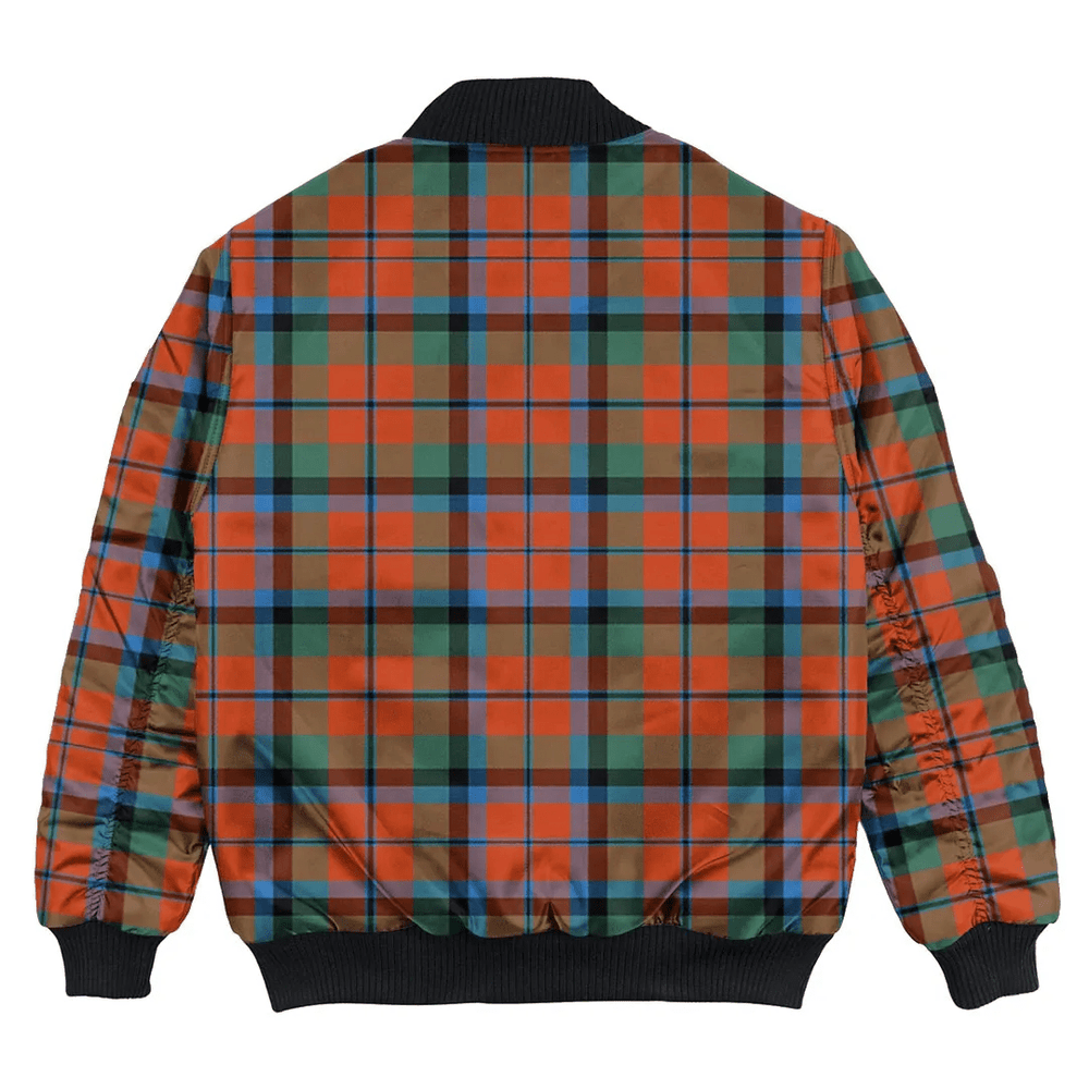 Clan MacNaughton Ancient Tartan Clan Bomber Jacket MU35 MacNaughton Ancient Tartan Tartan Bomber Jacket   
