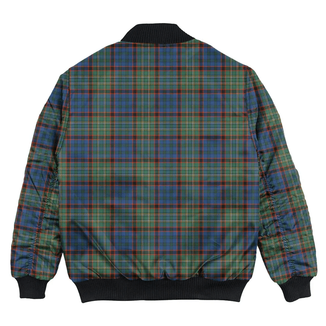 Clan Nicolson Hunting Ancient Tartan Bomber Jacket LB45 Nicolson Hunting Ancient Tartan Tartan Bomber Jacket   