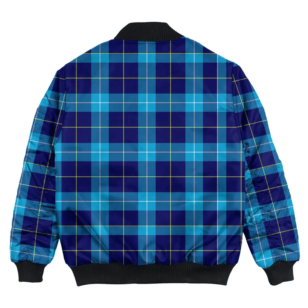 Clan MacSporran Ancient Tartan Clan Bomber Jacket IN86 MacSporran Ancient Tartan Tartan Bomber Jacket   