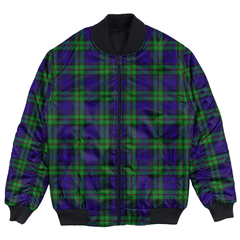 Clan MacKinlay Modern Tartan Clan Bomber Jacket FK63 MacKinlay Modern Tartan Tartan Bomber Jacket   