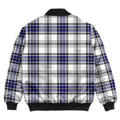 Clan Hannay Modern Tartan Bomber Jacket QW73 Hannay Modern Tartan Tartan Bomber Jacket   