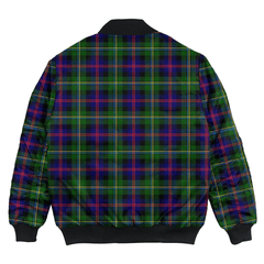 Clan Malcolm Modern Tartan Clan Bomber Jacket AN25 Malcolm Modern Tartan Tartan Bomber Jacket   
