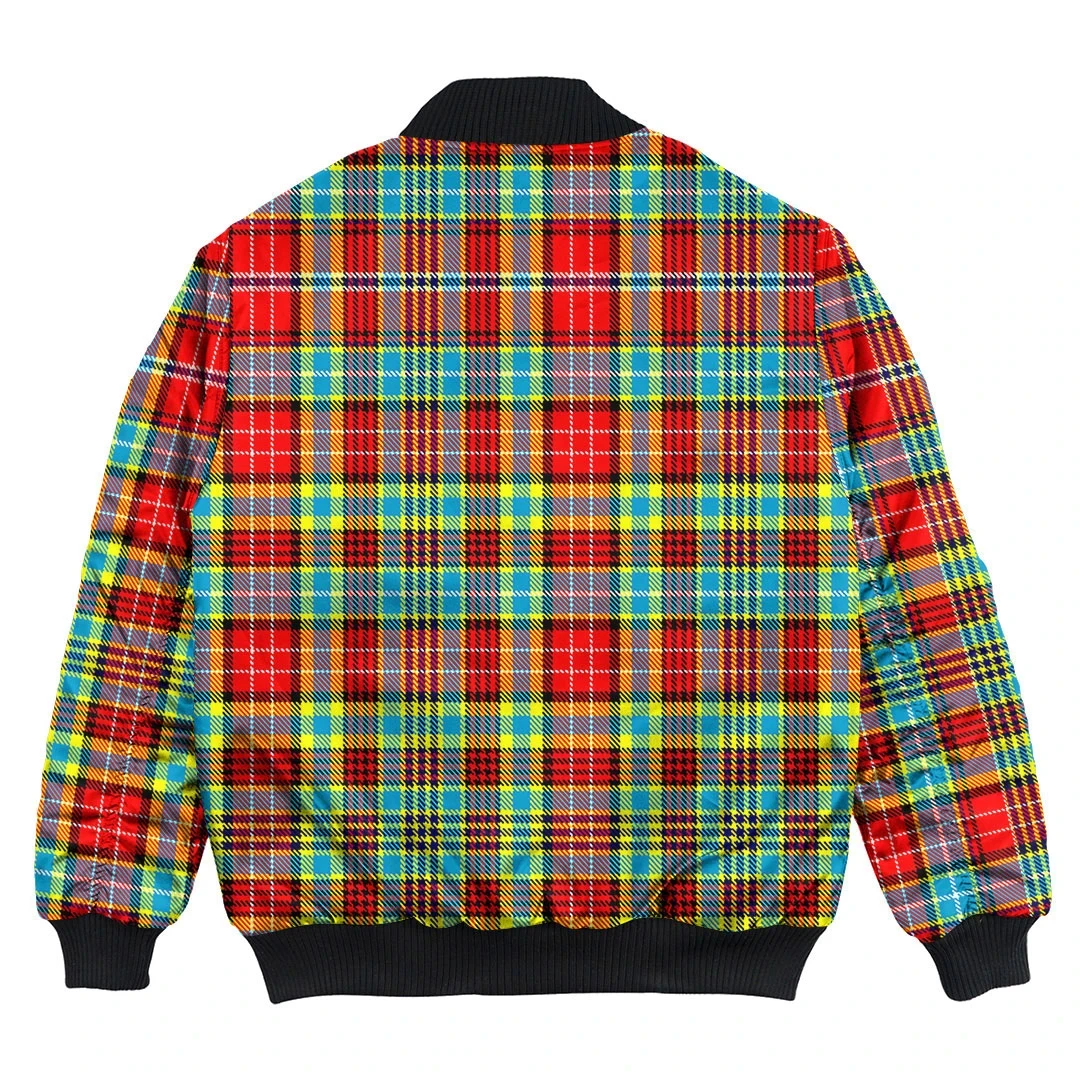 Clan Ogilvie Hunting Ancient Tartan Bomber Jacket EU76 Ogilvie Hunting Ancient Tartan Tartan Bomber Jacket   