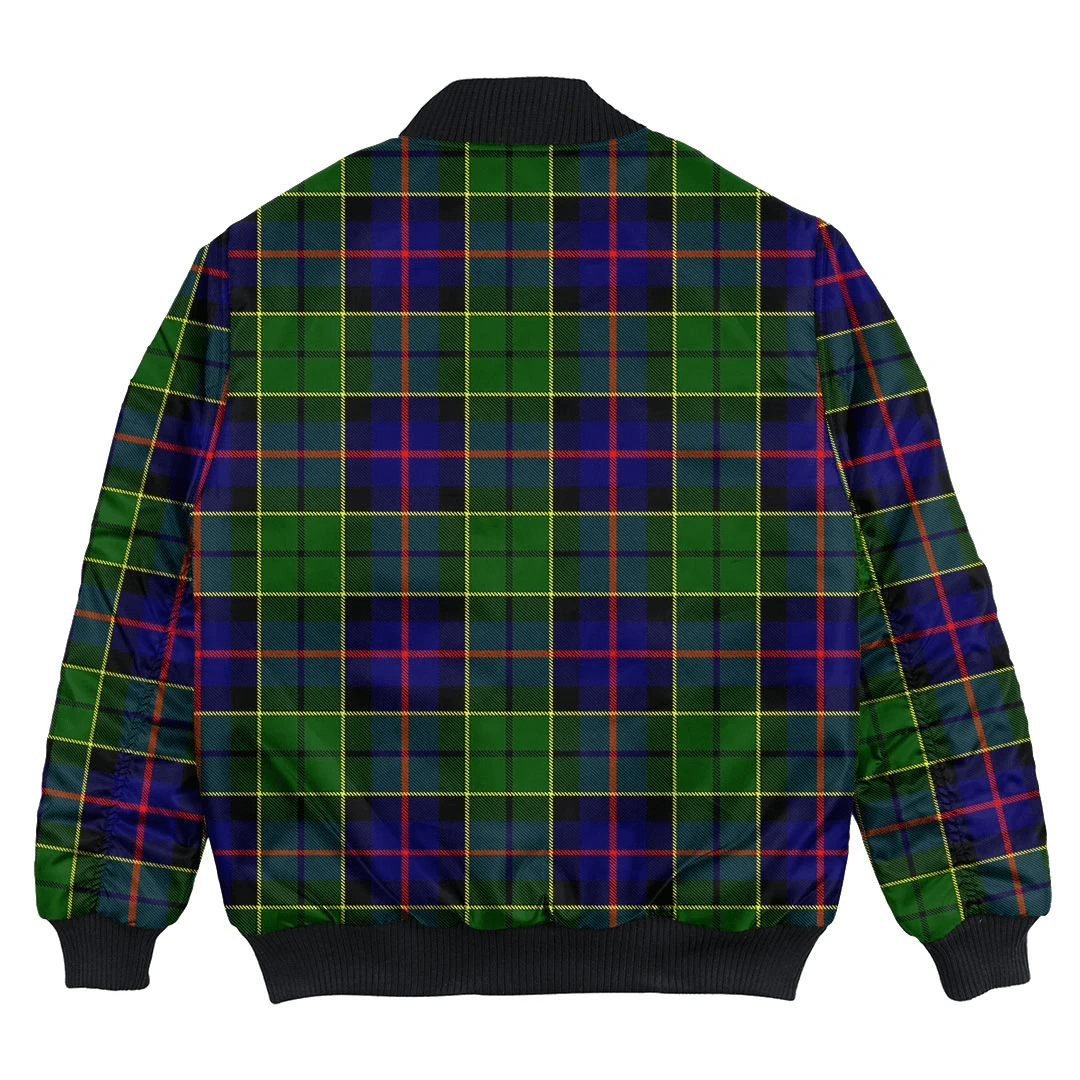 Clan Forsyth Modern Tartan Clan Bomber Jacket OA72 Forsyth Modern Tartan Tartan Bomber Jacket   