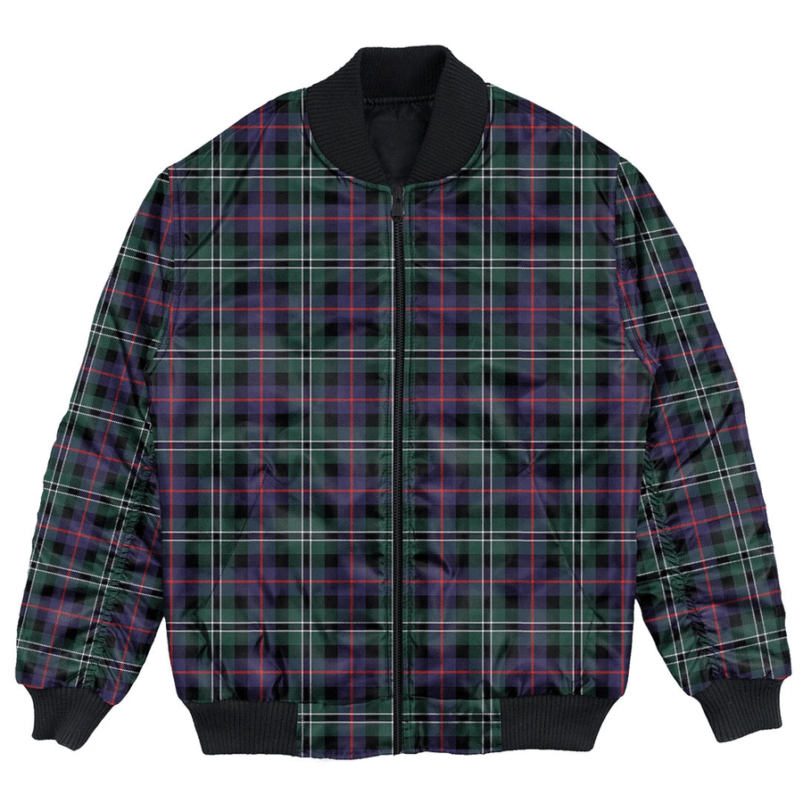 Clan Rose Hunting Modern Tartan Clan Bomber Jacket BZ23 Rose Hunting Modern Tartan Tartan Bomber Jacket   