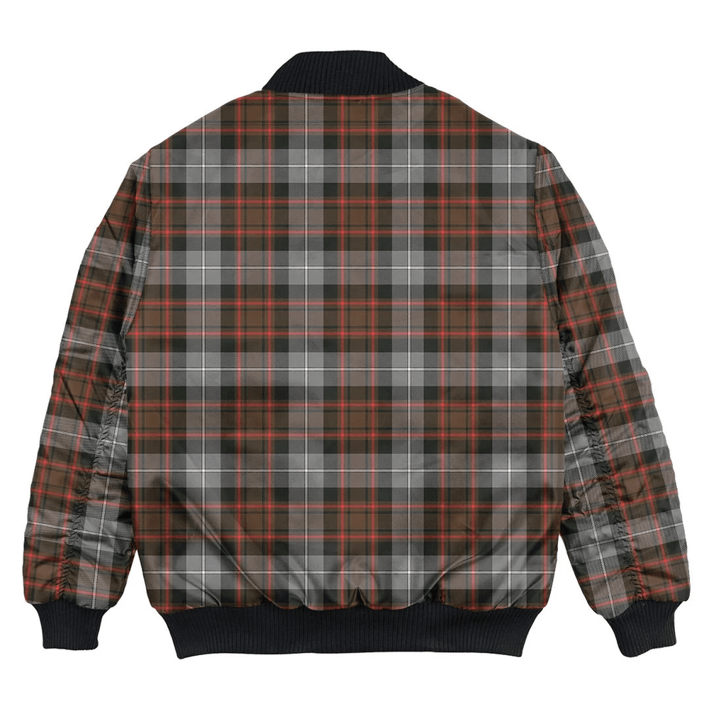 Clan MacRae Hunting Weathered Tartan Clan Bomber Jacket YD10 MacRae Hunting Weathered Tartan Tartan Bomber Jacket   