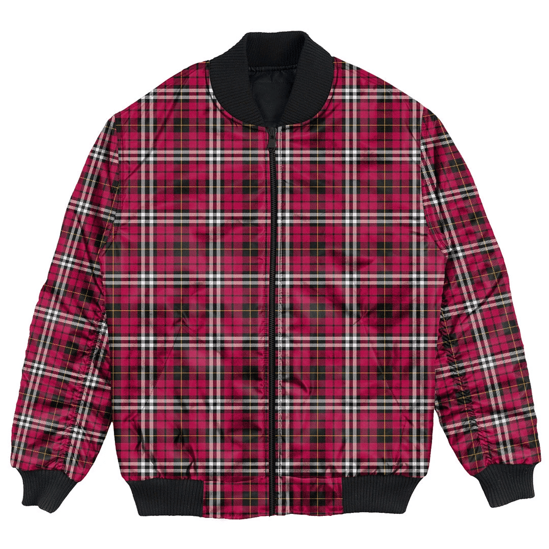 Clan Little Tartan Clan Bomber Jacket HY30 Little Tartan Tartan Bomber Jacket   