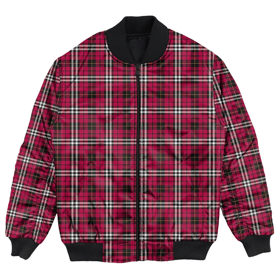 Clan Little Tartan Clan Bomber Jacket HY30 Little Tartan Tartan Bomber Jacket   