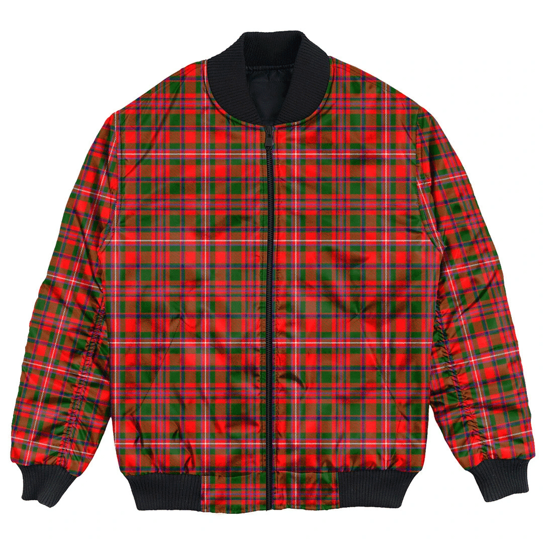 Clan MacKinnon Modern Tartan Clan Bomber Jacket YI22 MacKinnon Modern Tartan Tartan Bomber Jacket   