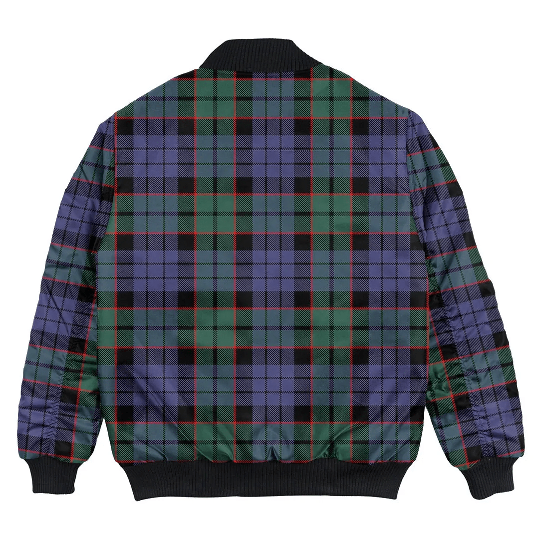 Clan Fletcher Modern Tartan Clan Bomber Jacket XA17 Fletcher Modern Tartan Tartan Bomber Jacket   