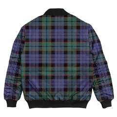 Clan Fletcher Modern Tartan Clan Bomber Jacket XA17 Fletcher Modern Tartan Tartan Bomber Jacket   