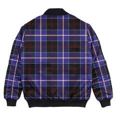 Clan Dunlop Modern Tartan Bomber Jacket JQ97 Dunlop Modern Tartan Tartan Bomber Jacket   