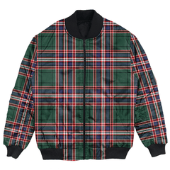 Clan MacFarlane Hunting Modern Tartan Bomber Jacket HB90 MacFarlane Hunting Modern Tartan Tartan Bomber Jacket   