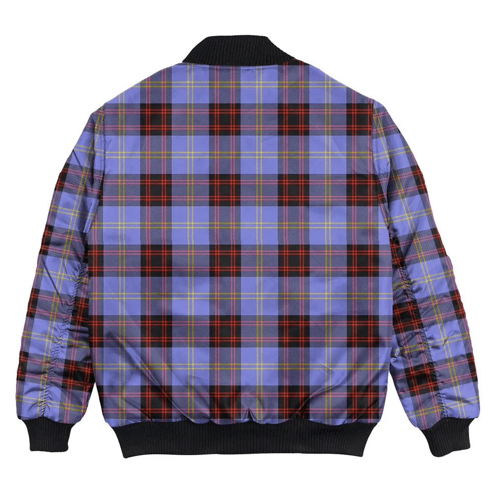Clan Rutherford Tartan Clan Bomber Jacket AR12 Rutherford Tartan Tartan Bomber Jacket   