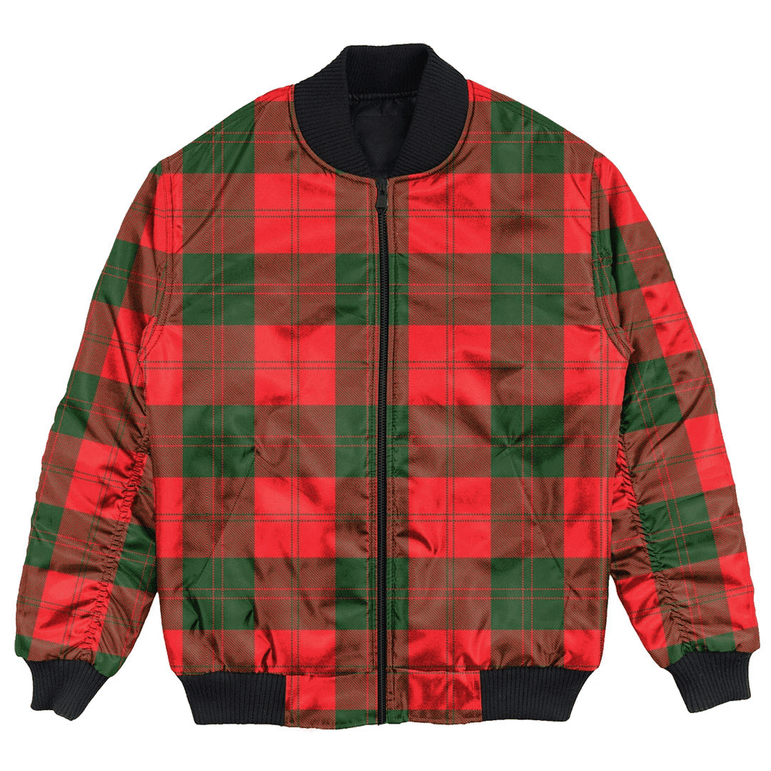 Clan Erskine Modern Tartan Clan Bomber Jacket SC13 Erskine Modern Tartan Tartan Bomber Jacket   