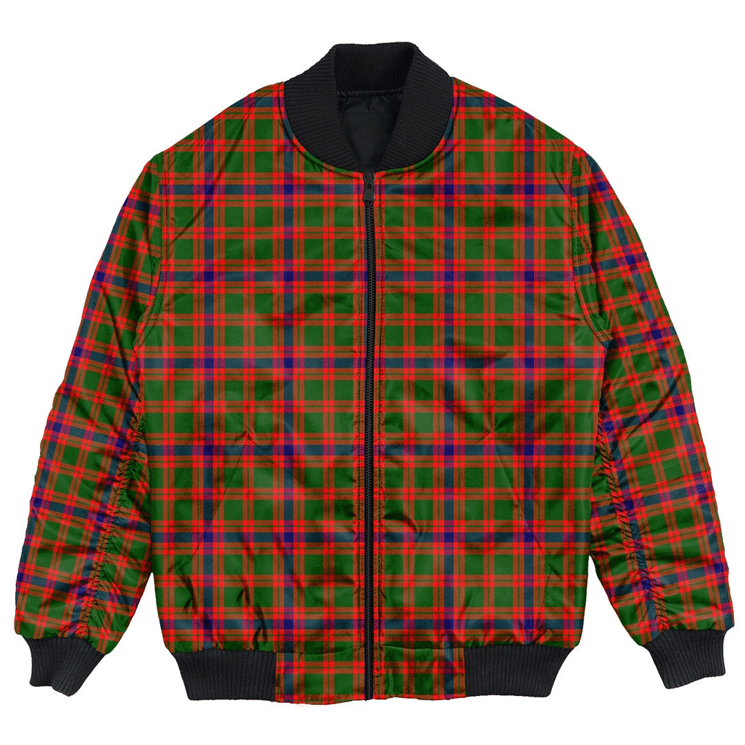 Clan Skene Modern Tartan Bomber Jacket DD21 Skene Modern Tartan Tartan Bomber Jacket   