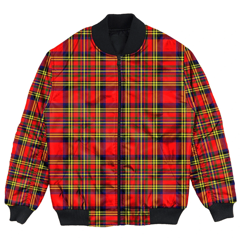 Clan Hepburn Tartan Clan Bomber Jacket BB79 Hepburn Tartan Tartan Bomber Jacket   