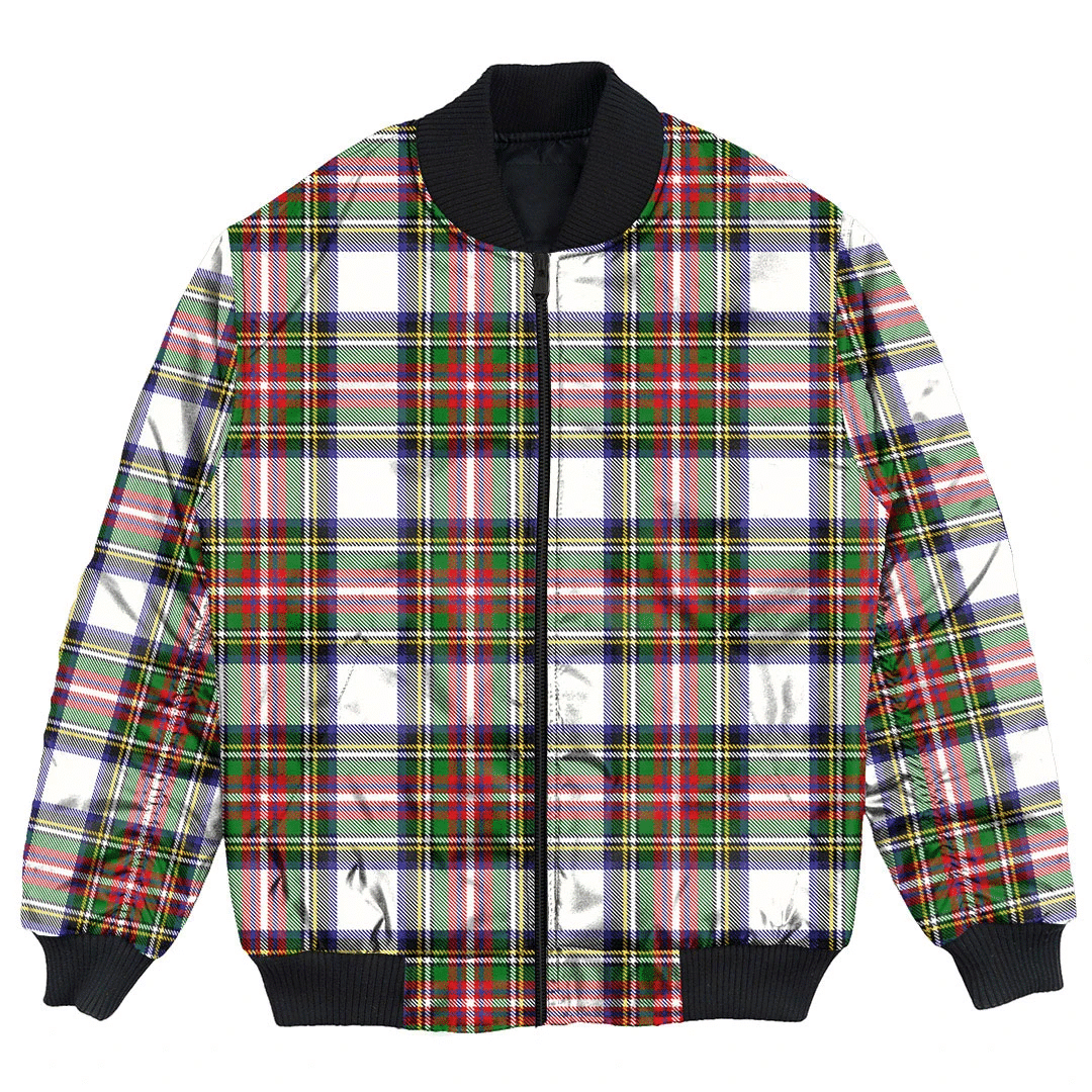 Clan Stewart Dress Modern Tartan Clan Bomber Jacket DQ19 Stewart Dress Modern Tartan Tartan Bomber Jacket   