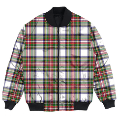 Clan Stewart Dress Modern Tartan Clan Bomber Jacket DQ19 Stewart Dress Modern Tartan Tartan Bomber Jacket   