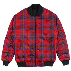 Clan Leslie Modern Tartan Bomber Jacket PJ35 Leslie Modern Tartan Tartan Bomber Jacket   