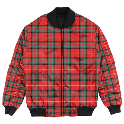 Clan Stuart of Bute Tartan Clan Bomber Jacket