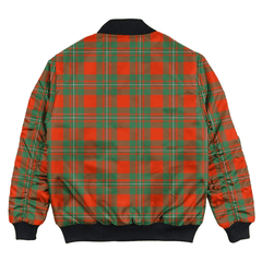 Clan MacGregor Ancient Tartan Bomber Jacket WX15 MacGregor Ancient Tartan Tartan Bomber Jacket   