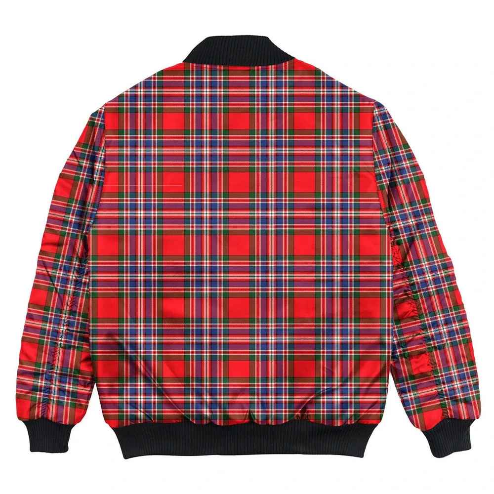 Clan MacFarlane Modern Tartan Clan Bomber Jacket TW36 MacFarlane Modern Tartan Tartan Bomber Jacket   