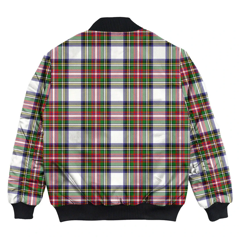 Clan Stewart Dress Modern Tartan Clan Bomber Jacket DQ19 Stewart Dress Modern Tartan Tartan Bomber Jacket   