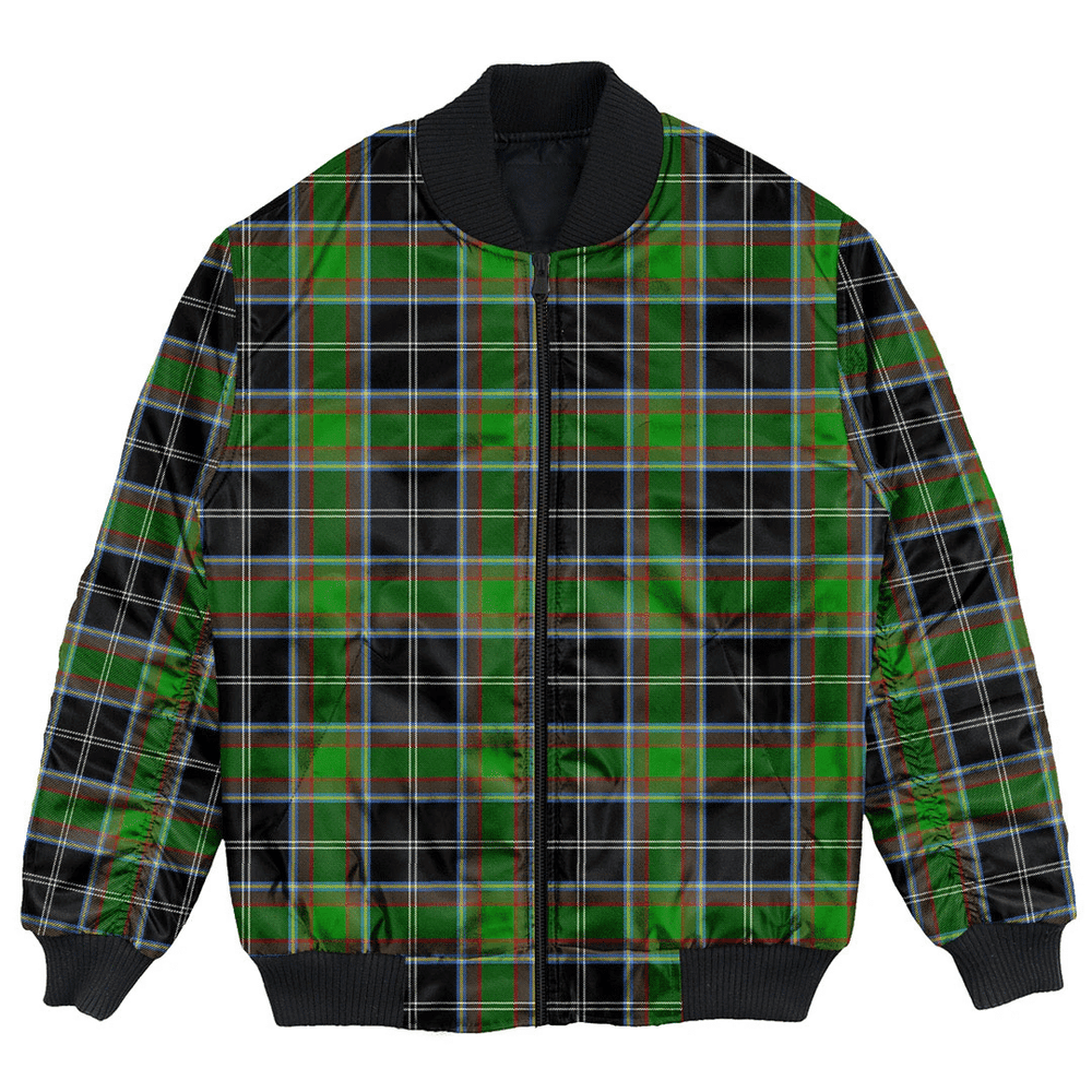 Clan Webster Tartan Clan Bomber Jacket HS65 Webster Tartan Tartan Bomber Jacket   