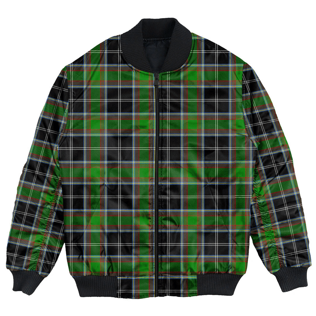Clan Webster Tartan Clan Bomber Jacket HS65 Webster Tartan Tartan Bomber Jacket   