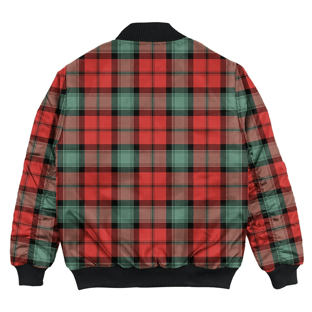 Clan Kerr Ancient Tartan Clan Bomber Jacket KS88 Kerr Ancient Tartan Tartan Bomber Jacket   