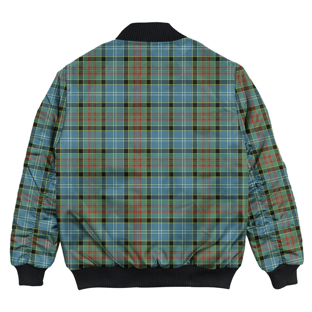 Clan Paisley District Tartan Bomber Jacket MF92 Paisley District Tartan Tartan Bomber Jacket   
