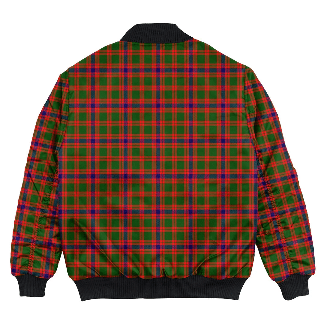 Clan Skene Modern Tartan Bomber Jacket DD21 Skene Modern Tartan Tartan Bomber Jacket   