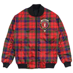 Clan Robertson Modern Tartan Crest Bomber Jacket PL47 Robertson Modern Tartan Tartan Bomber Jacket   