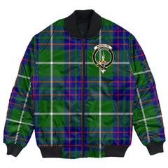 Clan MacIntyre Hunting Modern Tartan Crest Bomber Jacket VO49 MacIntyre Hunting Modern Tartan Tartan Bomber Jacket   